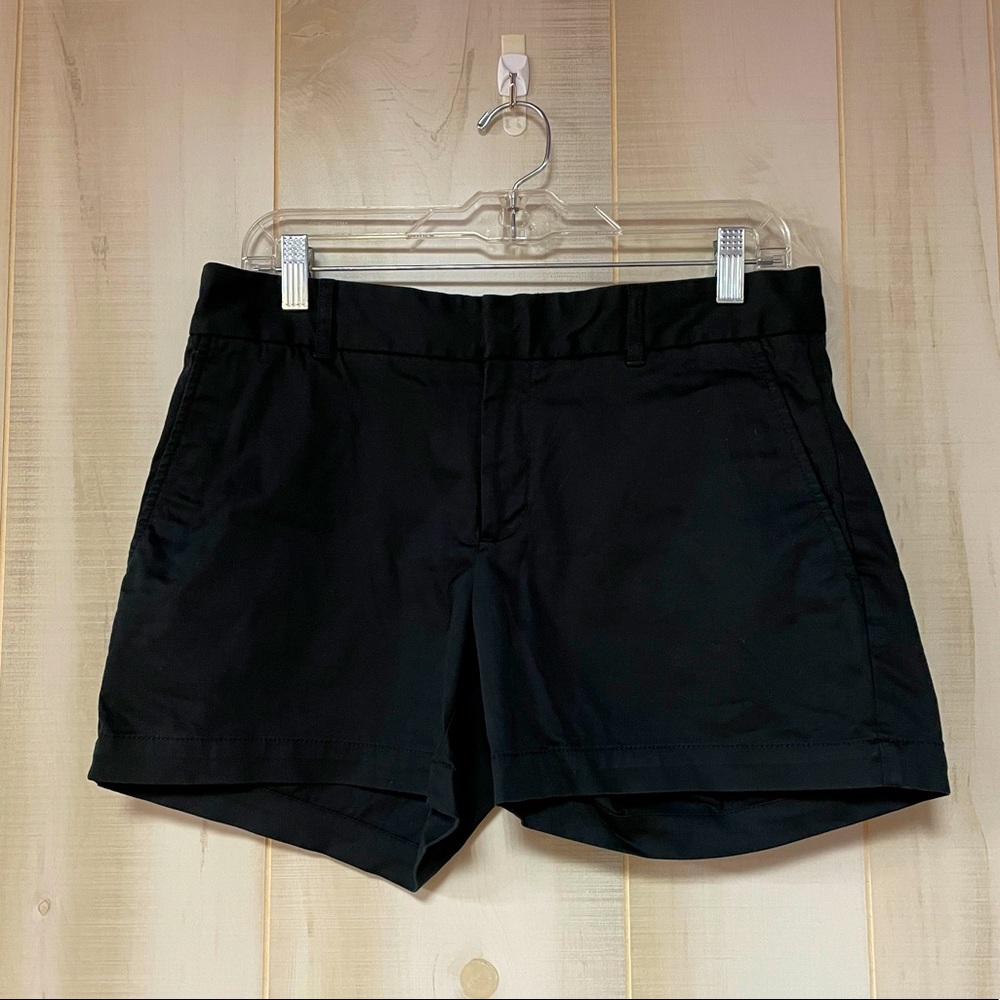 Banana Republic Trina Turk Collection Black Khaki Shorts Sz 6